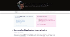 Desktop Screenshot of cryptologie.net